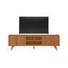 Rack Brazos para Tv até "75 4 Portas - Colibri - Freijo - 6