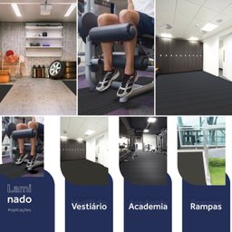 Piso Laminado 2mm Moeda em Rolo de 1,3m X 15m Kapazi - 4