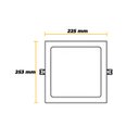 Ver imagem 3 de Luminária De Led Embutir 18w Branco