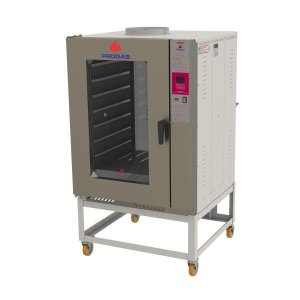 Forno Turbo A Gás GN Para 8 Esteiras Progás PRP-8000 ST G2 Inox Bivolt