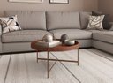Ver imagem 3 de Mesa de Centro Décor 60cm em Couro Marrom Wisky - Móvebrinque