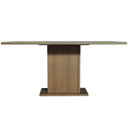 Ver imagem 7 de Conj. Mesa Tampo De Vidro 4 Cadeiras Rustic/Cinza/silver