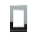 Ver imagem 1 de Placa Refinatto Concept 4x2 3módulos Titanio/branco-weg