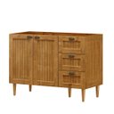 Ver imagem 1 de Balcão 2 Portas 3 Gavetas Versalles 120cm em Madeira Maciça - Mel