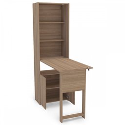 Armário Multiuso com Mesa Retrátil 2 Portas Herval Branco 53cm - 3