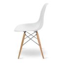 Ver imagem 2 de Cadeira Fixa Concha Eifel - Branco