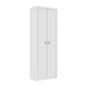 Ver imagem 1 de Armário Estante Alto para Escritório Home Office ME4105 MDP Branco - Gran Belo