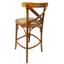 Ver imagem 4 de Kit 3 Banquetas Alta Bistro Maciça Rattan Gourmet Luxo
