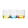 Jogo 6 copos whisky cristal colorido Favorit 310ml Bohemia - 2