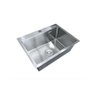 Cuba Pia Aço Inox Gourmet Cozinha 60x45cm com Acessórios Cor Aço Escovado - 2
