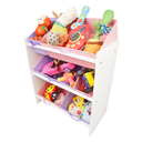 Ver imagem 4 de Organizador de Brinquedos Infantil Médio Montessoriano Rosa e Lilás