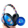 Abafador de Ruidos para Autistas Azul 11 Db Arco Colorido + Brinquedo Iô Iô - 2