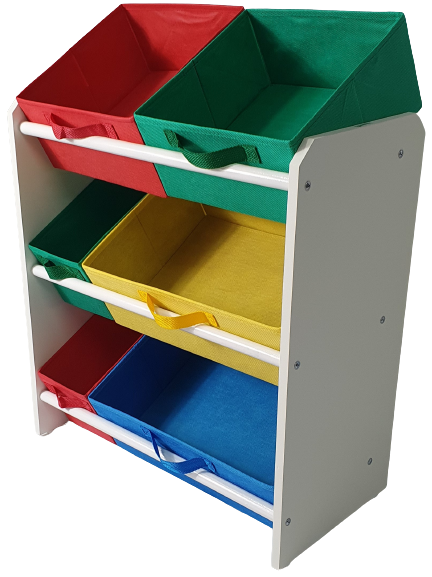 Organizador de Brinquedos Infantil Médio Montessoriano Multicolor - 2