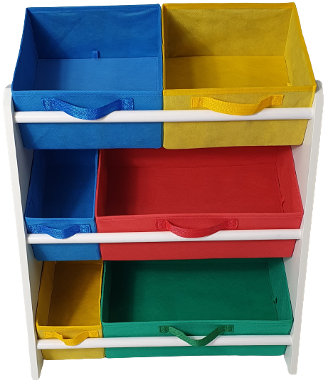 Organizador de Brinquedos Infantil Médio Cor:Colorido - 3