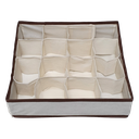 Ver imagem 2 de Organizador de Gavetas Organibox 36x36 com 16 Divisões Cor:vermelha
