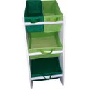 Ver imagem 1 de Organizador de Brinquedos Infantil Mini - Verde Limão e Verde Bandeira