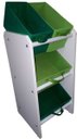 Ver imagem 2 de Organizador de Brinquedos Infantil Mini - Verde Limão e Verde Bandeira