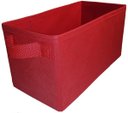 Ver imagem 1 de Caixa Colorida 14x14x28 com Alça - Vermelho - Organibox