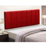 Cabeceira painel Suspensa Juliana 0,90 Para Cama Box solteiro. - Vermelho 100x100 juliana - 1