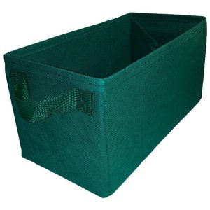 Caixa Colorida 14x14x28 com Alça - Verde Bandeira - Organibox