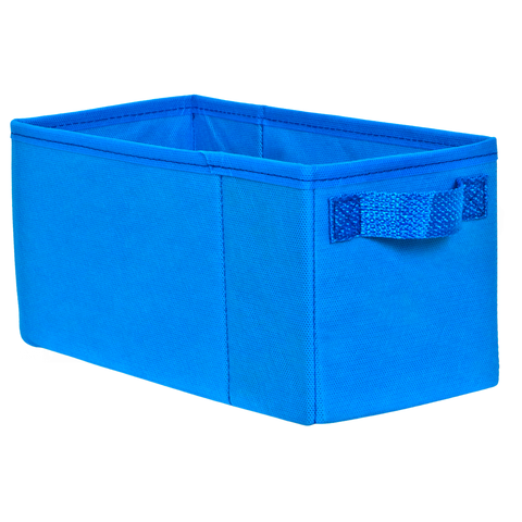 Caixa Colorida 14x14x28 com Alça - Azul - Organibox
