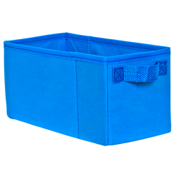 Caixa Colorida 14x14x28 com Alça - Azul - Organibox - 1
