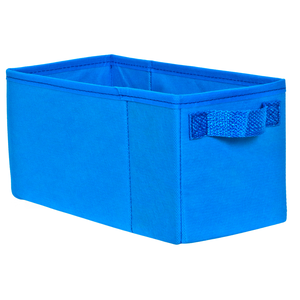 Caixa Colorida 14x14x28 com Alça - Azul - Organibox
