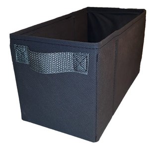 Caixa Colorida 14x14x28 com Alça - Cinza - Organibox