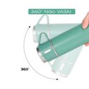Ver imagem 3 de Conjunto Garrafa Térmica MS702 500ml Vacuum Flask Set com 3 Xícaras:Variado