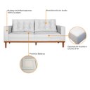 Ver imagem 5 de Sofá 2 Lugares Dubai Suede - Doce Sonho Móveis Sofá 2 Lugares Sofás Branco