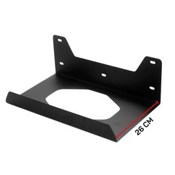 Suporte Gabinete Gamer Suspenso Lateral Mesa Parede 40x26 Cm - 2
