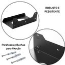 Ver imagem 3 de Suporte Gabinete Gamer Suspenso Lateral Mesa Parede 40x26 Cm