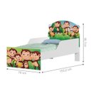 Ver imagem 2 de Cama Infantil Safari Macaquinhos