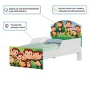 Ver imagem 3 de Cama Infantil Safari Macaquinhos