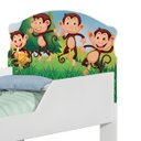 Ver imagem 5 de Cama Infantil Safari Macaquinhos
