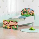 Ver imagem 1 de Cama Infantil Safari Macaquinhos