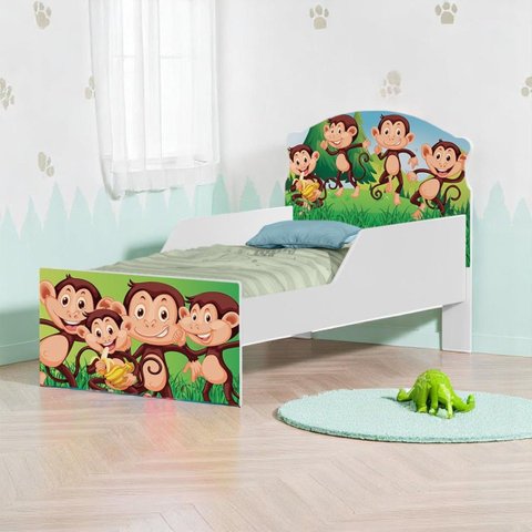 Cama Infantil Safari Macaquinhos