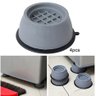 Kit 04 Suporte Pé Nivelador Anti-Ruído Silicone Maquina de Lavar Lava Louças Geladeira Fogão Sofá Me - 3