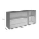 Ver imagem 2 de Armário Aéreo de Cozinha 3 Portas 120cm Genialflex