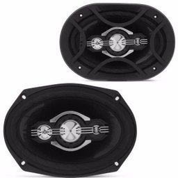 Par de Alto Falante 6x9 Bravox 160w Rms Quadriaxial B4x69p - 6