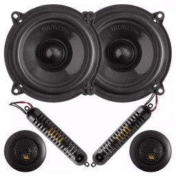 Kit 2 Vias Bravox Cs50 Bk 130W Rms Alto Falantes de 5 Polegadas - 1