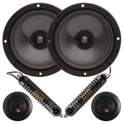 Kit 2 Vias Bravox Cs60Bk 130W Rms Alto Falante de 6 Polegadas - 1