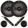 Kit 2 Vias Bravox Cs60Bk 130W Rms Alto Falante de 6 Polegadas - 1
