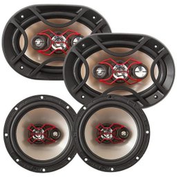 Kit Fácil Bravox com Alto Falantes de 6 e 6x9 Polegadas 240W Rms - 1