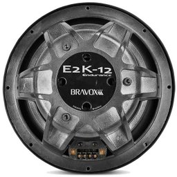 Subwoofer Bravox Endurance E2K 12" 800Wrms Bobina Dupla 4+4 Ohms - 4