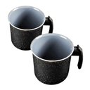 Ver imagem 1 de Jogo Kit Canecão Fervedor Leiteira Antiaderente Cerâmica N04