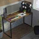 Ver imagem 5 de Mesa de Escritório Industrial 120cm Rustic Madesa