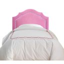 Ver imagem 2 de Cabeceira Cama Box Solteiro Provençal Veludo Rosê com Tachas