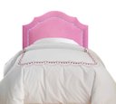 Ver imagem 2 de Cabeceira Cama Box Solteiro Provençal Veludo Rosê com Tachas