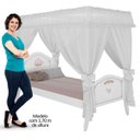 Ver imagem 5 de Cama Infantil Juvenil Princesa Encantada com Dossel MDF Pura Magia